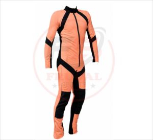 Combinaison intégrale bicolore orange et noir, taille adulte, en Spandex et Nylon, uniformes de cheerleading - Product Image 2