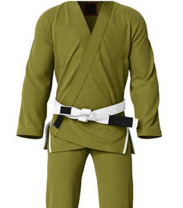 Uniforme de Artes Marciales Personalizado al por Mayor, Diseño Profesional para Karate, Judo, Taekwondo, Boxeo, MMA, 100% Algodón Elástico, OEM Disponible - Product Image 3