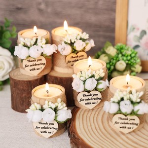 Acacia Wooden Candle <b>Holders</b> Wholesale | Natural Handcrafted <b>Tea</b> <b>Light</b> <b>Holders</b> - Product Image 6