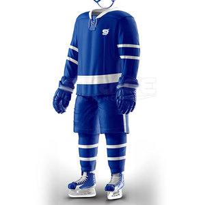 Professional Ice Hockey Uniform Polyester Eco-Friendly Lightweight Quick Dry Built for Competitive <b>Games</b> and Practice Sessions - Product Image 5
