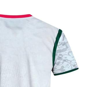 Camiseta de Fútbol Sublimada con Diseño Personalizado al por Mayor, Manga Corta, Transpirable, de Secado Rápido, 100% Poliéster, Nombre y Número del Equipo OEM - Product Image 6