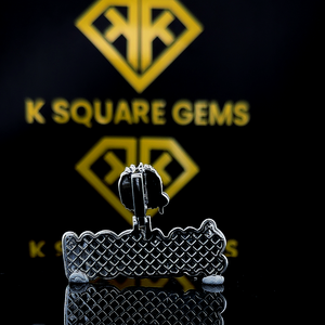 Pendentif Shabon Hip Hop pour Homme, Micro-Pavé Moissanite Qualité VVS, Alliage Plaqué Rhodium, Charme de Luxe, Collier Tendance, Bijou de Fête - Product Image 4
