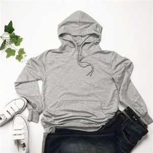 Custom Logo Terry Cotton Hooded Sweatshirt <b>Men's</b> <b>Pullover</b> Hoodie Regular Fit Casual Streetwear - Product Image 4