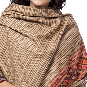 Wholesale High Quality Stylish Handmade Kashmiri Women Shawl New Fashion Warm Neck <b>Wrap</b> Cashmere Pashmina Shawl for Women - Product Image 5