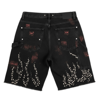 Fabricant de shorts en jean ornés de strass en petites séries, lancement de marque nouvelle, partenaire OEM, solutions de conception à la livraison