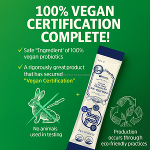 Suplemento probiótico Vegano para niños y madres embarazadas con cepas de origen vegetal - Product Image 3