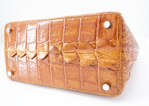 Sac à main pour femme OEM/ODM en cuir de crocodile Etoxic, taille L25xW13xH26, pour femme, sac à main tendance de la société Luxali - Product Image 4