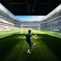Simulateur Interactif de Football Américain en Réalité Augmentée pour Jeux de Sport d'Intérieur pour Enfants