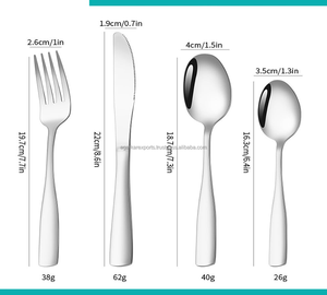 Couteau à beurre en acier inoxydable de qualité hôtelière, finition miroir, compatible lave-vaisselle, couverts de table en métal lourd pour supermarché - Product Image 3