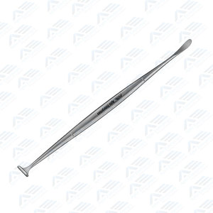 Raspatory Curved 160 mm (6,14 ") Punta afilada 11 mm de ancho Ascensor Hohmann reutilizable no estéril Instrumento médico de alta calidad - Product Image 3