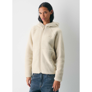 Sweat à capuche en sherpa de qualité supérieure pour femmes, veste d'hiver confortable, vêtements personnalisés, fournisseur d'usine OEM ODM, marché américain - Product Image 1