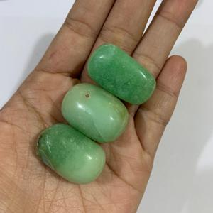 <b>Polished</b> 2-3 cm Natural Chrysoprase Crystal <b>Pebble</b> Stone for Meditation & Healing - Product Image 4