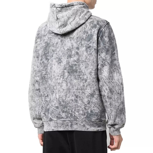 Sweat à capuche unisexe décontracté et sportif en molleton 100 % coton de qualité supérieure, fabriqué au Pakistan, avec un design délavé à l'acide, séchage rapide - Product Image 4
