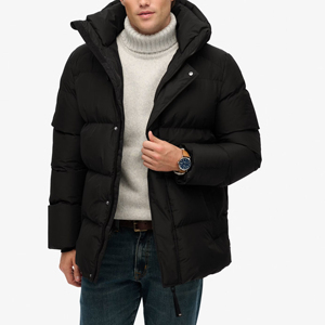 Top quality bubble jacket windproof winter padded coat high quality material custom logo bulk order supplier - Product Image 1