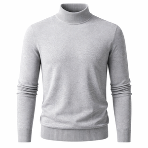 Suéteres de Cuello Alto Personalizados al por Mayor para Hombre - Fabricante y Proveedor OEM - Product Image 1