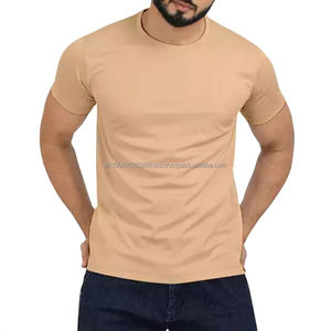 Camisetas de Moda para Hombre de Talla Grande, 100% Algodón, Nuevo Estilo, Precio al por Mayor, Camisetas para Hombre Adulto - Product Image 1