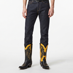 Botas Vaqueras de Cuero con Bordado Personalizado, Botas Vaqueras Occidentales de Moda para Hombre, Calzado de Cuero, Botas Vaqueras Occidentales para Hombre - Product Image 1