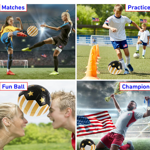 Ballon de football d'entraînement pour adultes en PU de haute qualité, design tendance spécial pour junior, taille 5, thermocollé, prix usine - Product Image 5