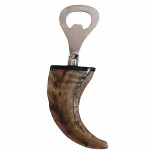 Premium Quality Natural Horn Bottle <b>Opener</b> Handmade Beverage Opening Tool with Ergonomic Grip Handle - Product Image 3