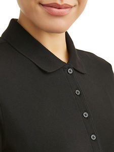 Polo décontracté en coton tendance et durable pour femme, idéal pour le golf et le style urbain moderne. - Product Image 5