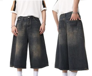 2026 Denim <b>Short</b> <b>Jean</b> Plain <b>Men's</b> <b>Shorts</b> Man <b>Jeans</b> Gym <b>Shorts</b> Slim Fit <b>Men</b> Casual Wear Denim <b>Jeans</b> <b>Shorts</b> Pants with Pockets - Product Image 3