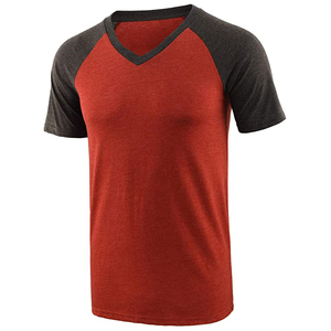 Camisetas de Cuello en V Lisas para Hombre, 100% Algodón, Hechas a Medida, de Alta Calidad y Comodidad - Product Image 5