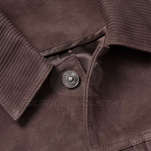 Premium Casual Winter <b>Suede</b> <b>Jacket</b> Front Breathable Windproof Clean Design Smooth Texture Designed for Daily Wear Travel Comfort - Product Image 5