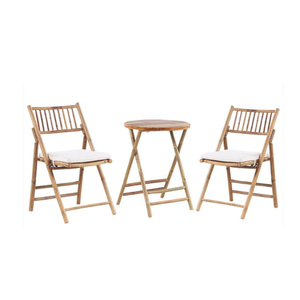 Silla de bambú larga plegable de estilo tradicional para jardín al aire libre o Playa GT 744 muebles de playa - Product Image 3