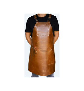 Delantal de Soldadura Impermeable de Lona con 2 Bolsillos, Diseño Ajustable con Correas, Resistente al Calor hasta 800°C - Product Image 3