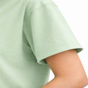 Camiseta de Mujer con Cuello Redondo, Estilo Vintage, Transpirable, de Secado Rápido, Poliéster/Algodón, Manga Corta, Corte Regular, Suave y Cómoda para el Verano - Product Image 4