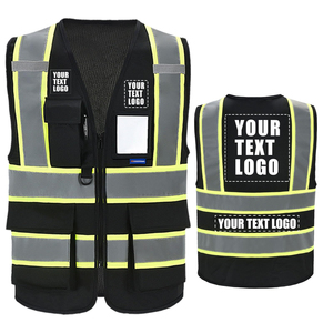 High Performance Workwear <b>Uniforms</b> Safety Vest Breathable Reflective <b>Construction</b> Safety Vest Manufacturer Supply - Product Image 1