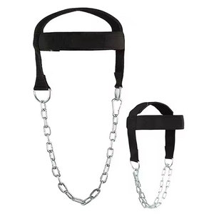 Neck Head Harness For <b>Strength</b> <b>Training</b> With Soft Padding And Adjustable Fit For Gym Workout And Home Exercise Builder - Product Image 1
