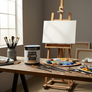 Pintura Acrílica BLANCO MATE 750ML en Lata, Categoría de Producto: Pinturas de Alta Calidad - Product Image 2