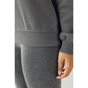 Sweat-shirt à capuche tendance automne-hiver 2026, impression 3D personnalisée, haut de survêtement en coton French Terry 360 GSM, sans capuche - Product Image 6