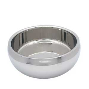 Creative Pleated Stainless Steel Bowl Wavy Ruffle Edge Silver Metal <b>Salad</b> Fruit Platter Dessert Serving Dish Tableware - Product Image 6