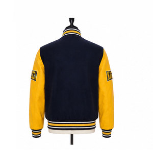 Fabricant de vestes universitaires personnalisées haut de gamme, vente en gros de vestes Letterman, broderie de logo personnalisée, patchs, vêtements OEM ODM - Product Image 6