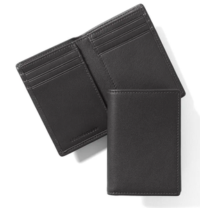 High Quality Handmade Durable Genuine Leather Women's Credit <b>Card</b> <b>Holder</b> <b>Slim</b> Large Capacity Wallet Organic Cotton Lining - Product Image 1