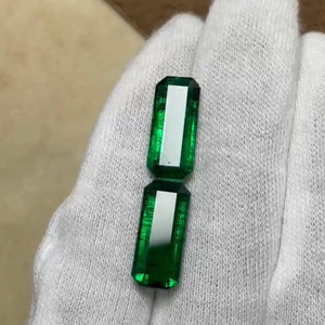 Émeraude naturelle de haute qualité, taille émeraude, vert vif, 1,70 ct, pierre précieuse en vrac pour la fabrication de bijoux, exportation Inde - Product Image 4