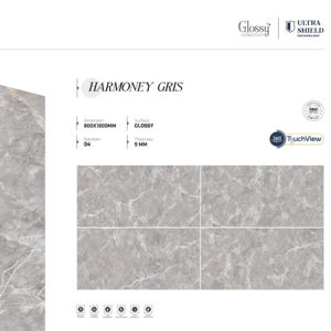 Carreaux de porcelaine brillants de qualité export premium, format grand carrelage 800x1600, 1200x1800, 750x1500 mm, pour le marché mondial - Product Image 1