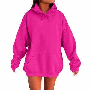 New Fashionable High Quality Winter Casual Women's Knitted Printed 3D Embroidery Waterproof Eco-Friendly Long Sleeved Hoodie OEM - Product Image 1