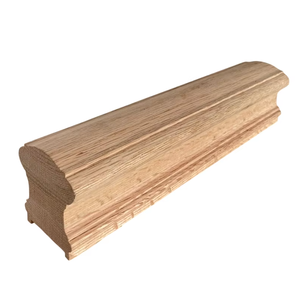 ราวจับบันไดไม้สนดีไซน์มินิมอล รุ่น 6410 ราวจับแบบดั้งเดิมสำหรับภายในและภายนอกอาคาร - Product Image 2