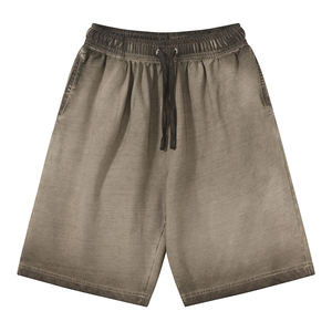 Pantalones Cortos Unisex de Alta Calidad, 180 g/m², Felpa Francesa, Logotipo Personalizado al por Mayor, Spandex/Algodón Orgánico, Cordón Ajustable, Transpirables - Product Image 4