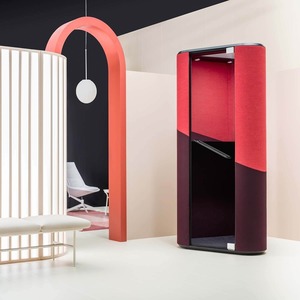 Muebles de Oficina Hana, Cabina Acústica Compacta Bicolor para una Persona - Product Image 5