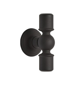 Poignée de meuble noire en métal, très vendue, pour bureau, école, chambre, cuisine, tiroir, poignée en T plaquée noire en métal - Product Image 1