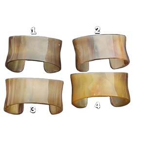 Best Quality Wholesale Horn Cuff <b>Bracelet</b> Jewelry Hot Style <b>Bracelet</b> for Women Antique Hand Jewellery Natural Product in India - Product Image 1