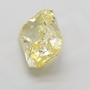 Diamante Amarillo Intenso de Corte Radiante de 3.02 Quilates, Claridad VS1, Pulido EX, Cultivado en Laboratorio, Gema Suelta de Calidad Premium, Joyas Amarillas - Product Image 3