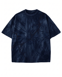 เสื้อยืดโอเวอร์ไซส์ทรงวินเทจสำหรับผู้ชาย แบรนด์ส่วนตัว ผ้าฝ้าย 100% พิมพ์ลาย DTG คอกลม แขนปกติ - Product Image 1