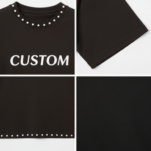 Camiseta de Verano al por Mayor para Hombre y Mujer, Personalizada, 100% Algodón, Estampada, Tallas Grandes, Tejida, Ecológica - Product Image 6