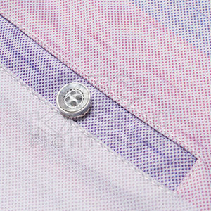 เสื้อเชิ้ตผู้ชายดีไซน์คลาสสิค ซิปหน้า ผ้าถัก 100% คอตตอน แขนสั้น ระบายอากาศได้ดี สวมใส่สบาย พร้อมการเย็บแบบพรีเมียม - Product Image 5