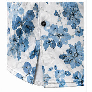 Camisa de Hombre de Lujo con Botones, Estampado Digital de Alta Resolución y Material Transpirable y Cómodo - Product Image 5